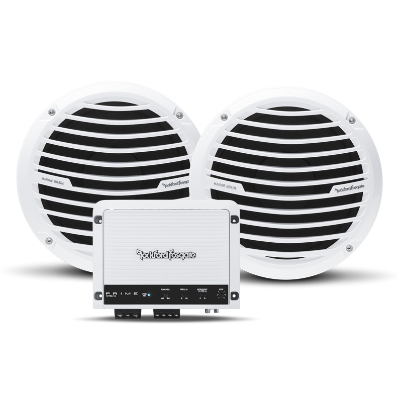 2 Stk. Rockford Fosgate RM110D4 & M750-1D