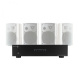 Dayton Audio MA1240 & 2 Paar weiße DLS MB5i Außenlautsprecher Dayton Audio MA1240 & 2 Paar weiße DLS MB5i Außenlautsprecher