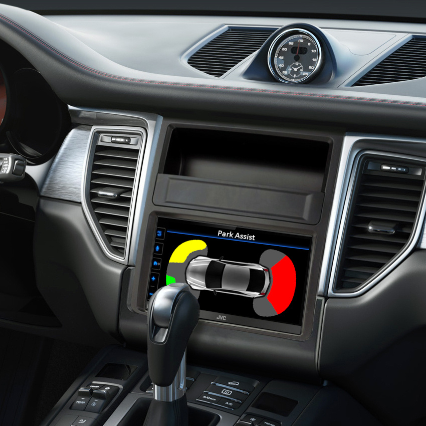 JVC Stereopaket für Porsche Macan 2014-2016 mit Bose/Burmester