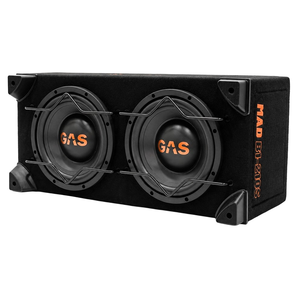 GAS MAD B1-210S mit RA1200W, 2x10 Zoll Basspaket