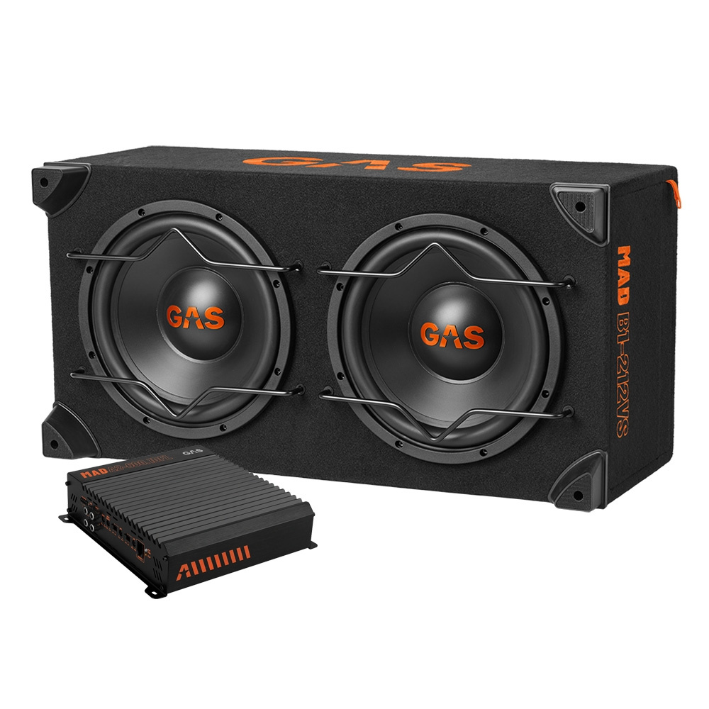 GAS MAD B1-212VS Basspaket mit MAD A2-600.1DFL