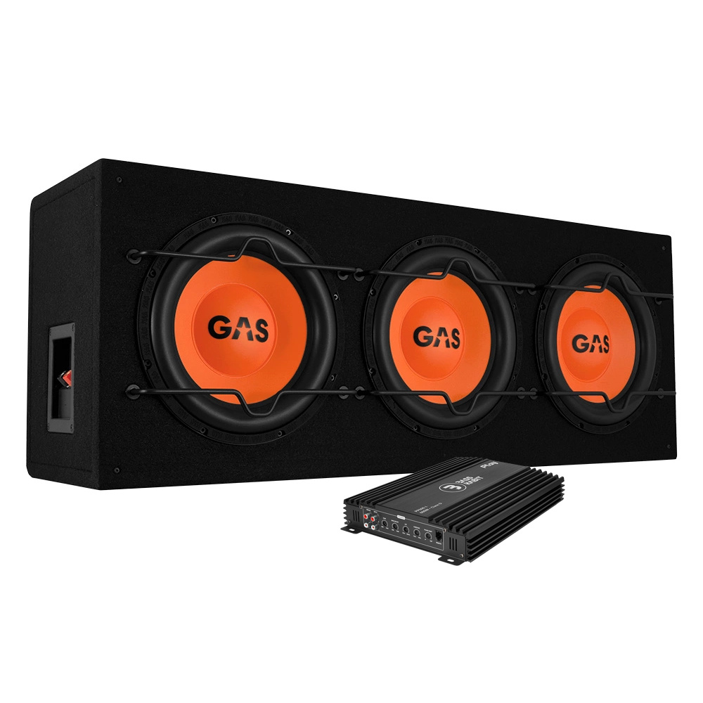 GAS MAD B1-310 & Bass Habit Play Power 600.1, Basspaket