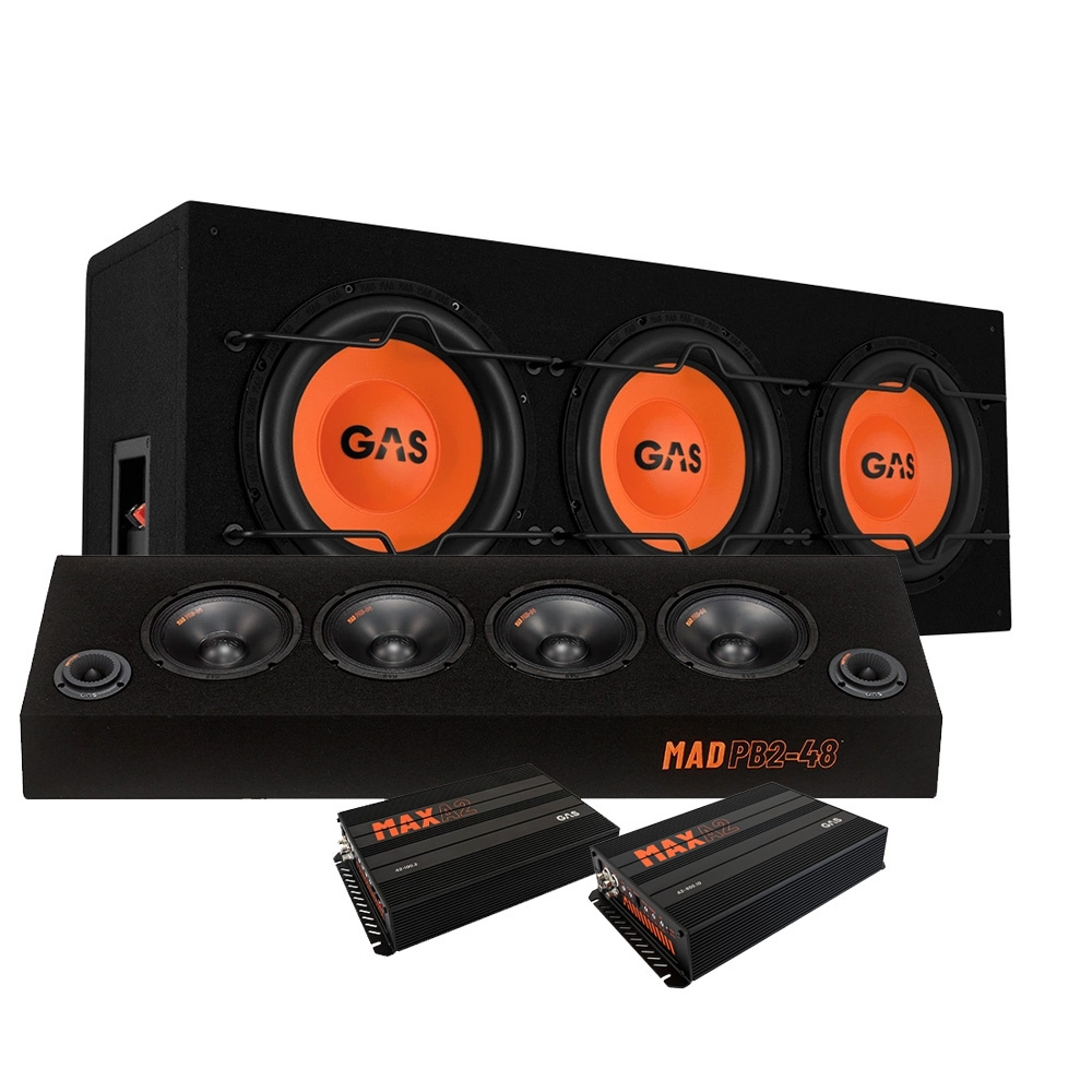 GAS MAD B1-310 Raggarpaket mit 4x8