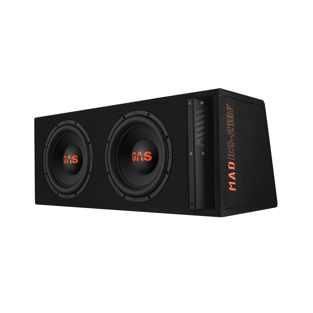 GAS MAD B2-210V 2x10 Zoll & MAD A2-600.1DFL, Bass-Set