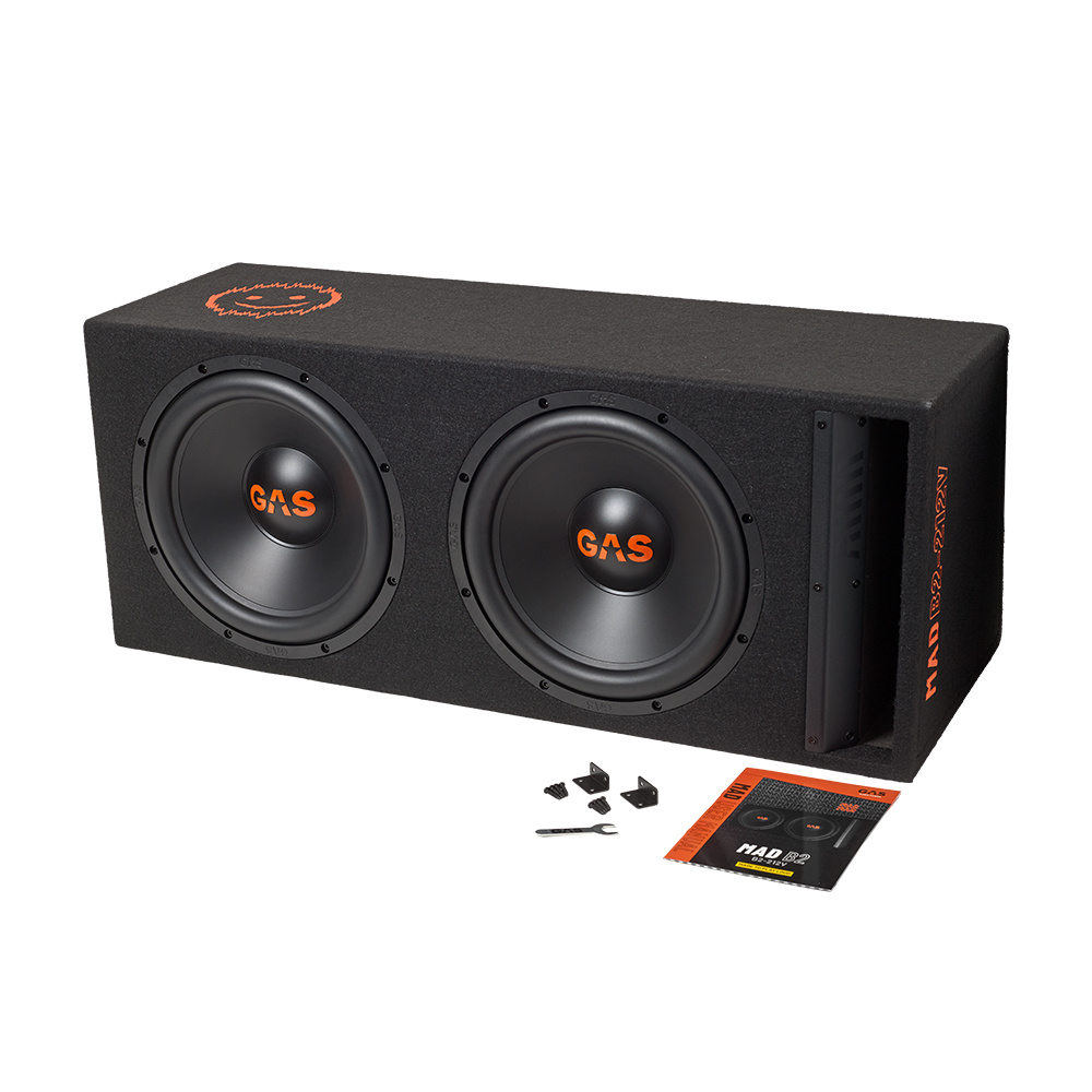 GAS MAD B2-212V & MAD A2-1200.1DFL, Bass-Set