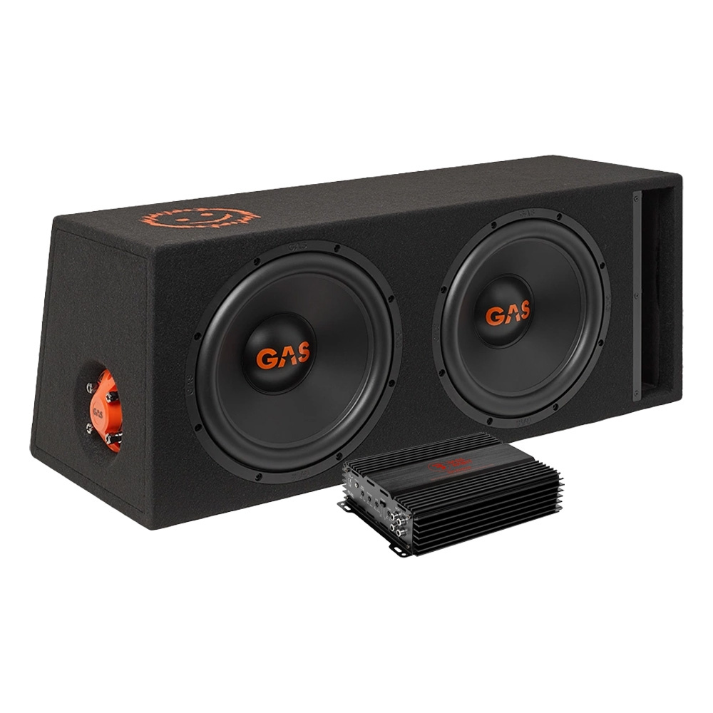 GAS MAD B2-212V mit Bass Habit RA2000W, Bass-Set