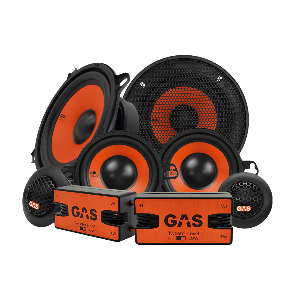 GAS MAD K2-54 & MAD M2-34, 3-Wege-5,25-Zoll-Kit-System