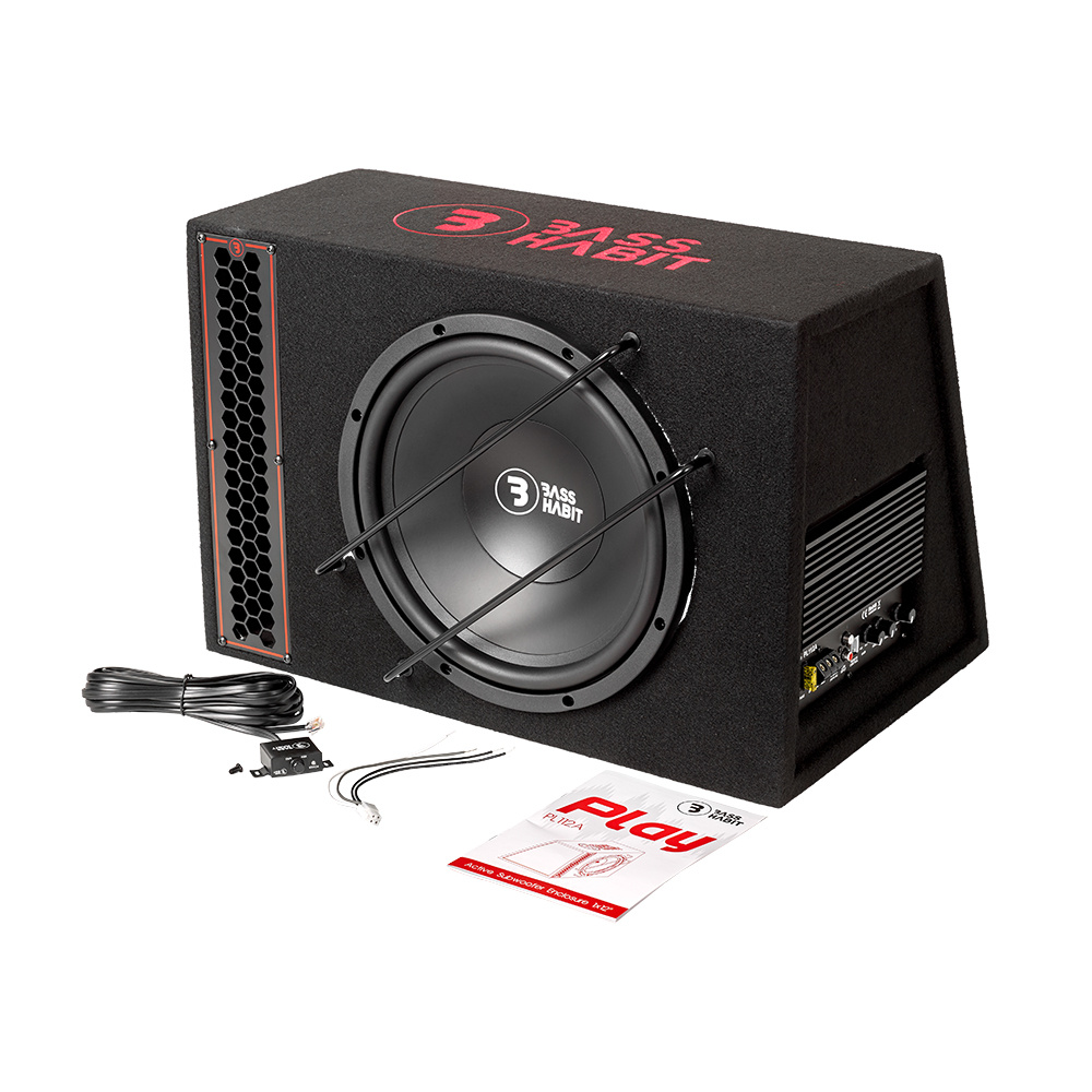 Bass Habit PL112A Komplettpaket mit MAD X1-Lautsprechern und M100-BT