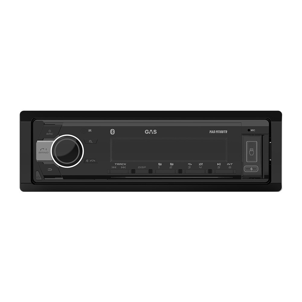 GAS MAD M110-BTR mit MAD K1- und X1-Lautsprechern, Autoradio-Paket