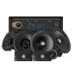 GAS MAD M120-BTD mit DLS Performance-Lautsprechern, Autoradio-Paket GAS MAD M120-BTD mit DLS Performance-Lautsprechern, Autoradio-Paket