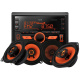 GAS MAD M210-BTR mit MAD X1-Lautsprechern, Autoradio-Set GAS MAD M210-BTR mit MAD X1-Lautsprechern, Autoradio-Set