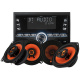 GAS MAD M230-BTN mit MAD X1-Lautsprechern, Autoradio-Paket GAS MAD M230-BTN mit MAD X1-Lautsprechern, Autoradio-Paket