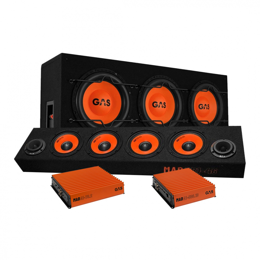 GAS MAD B1-310 mit GAS MAD PB1-46, Raggare-Paket