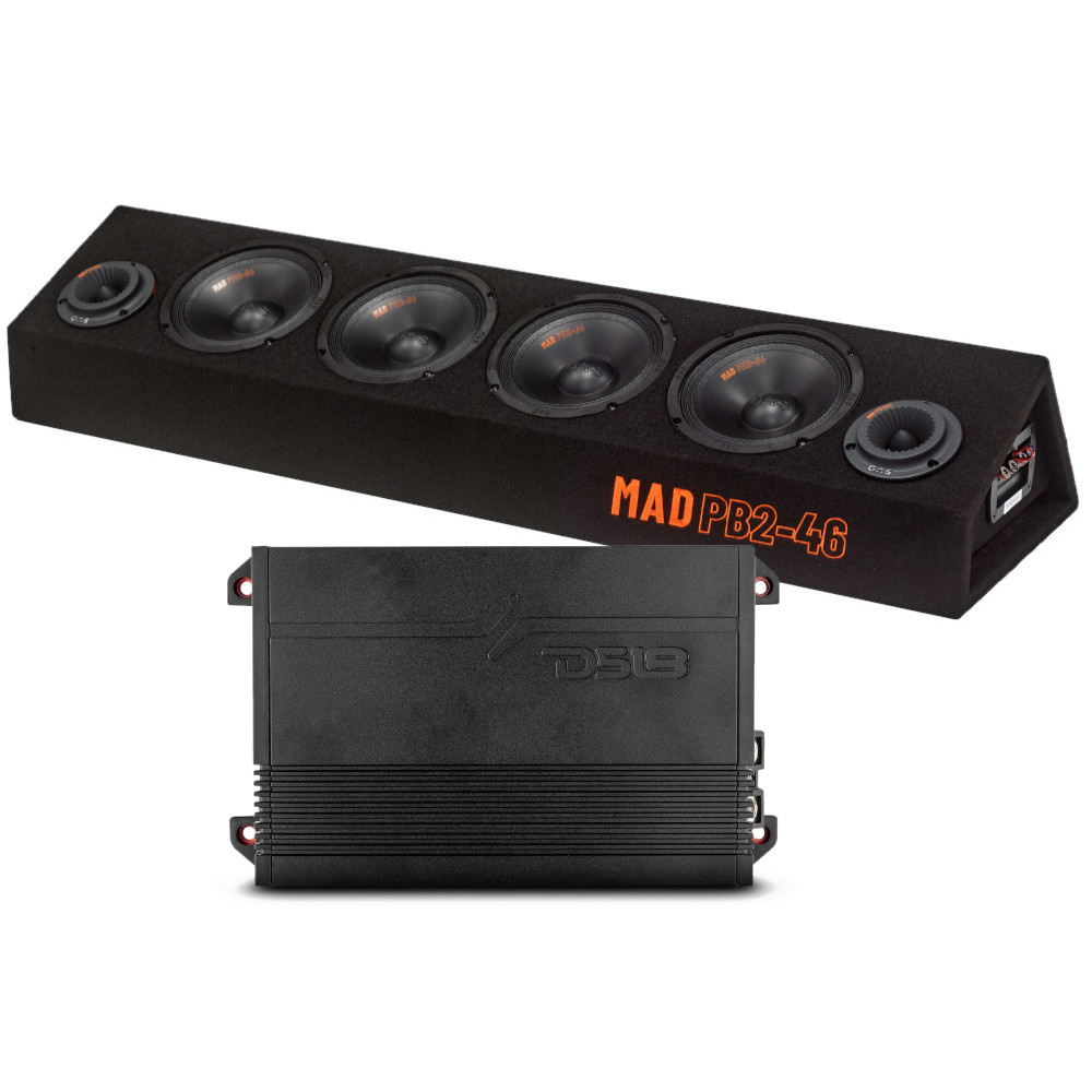 GAS MAD PB2-46 & DS18 G700.2D, kraftvolles 6.5