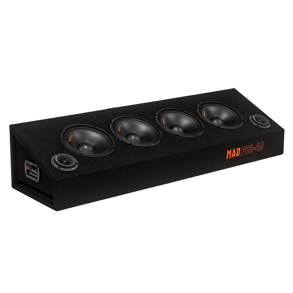GAS MAD PB2-48 & MAX A2-100.2, kraftvolles 8