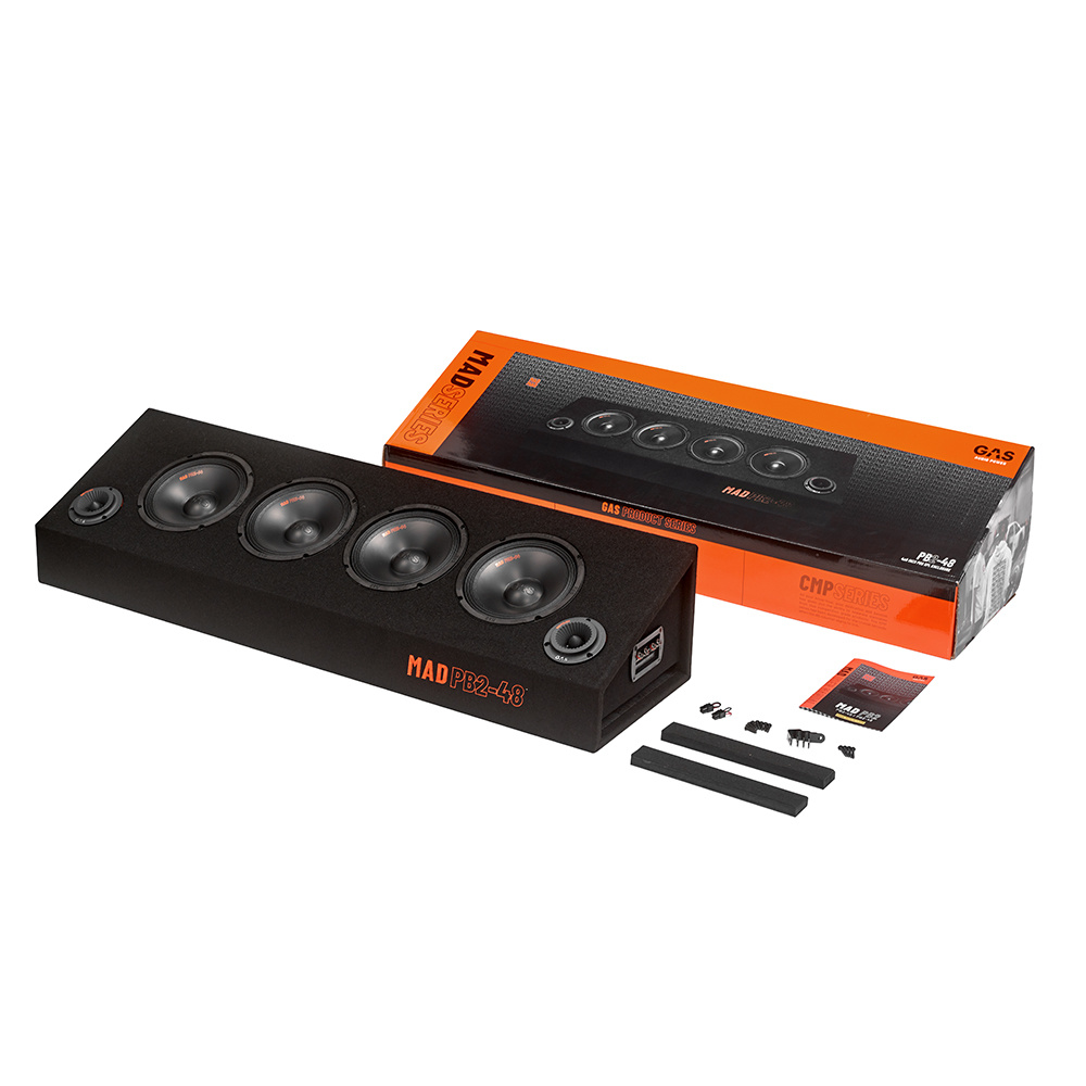 GAS MAD PB2-48 & DS18 G700.2D, kraftvolles 8