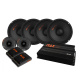 4er-Pack GAS MAD PM2-64 SPL mit Verstärker, mittel 4er-Pack GAS MAD PM2-64 SPL mit Verstärker, mittel
