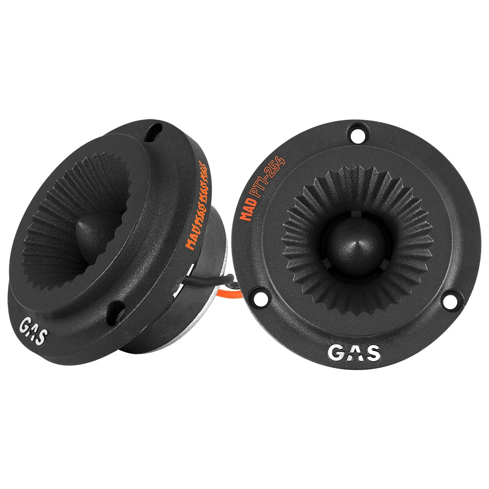4er-Pack GAS MAD PM2-64S mit PT1-254 und Endstufe, SPL-Paket