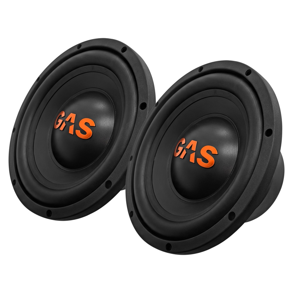 2er-Pack GAS MAD S1-2504, 10 Zoll Basstreiber