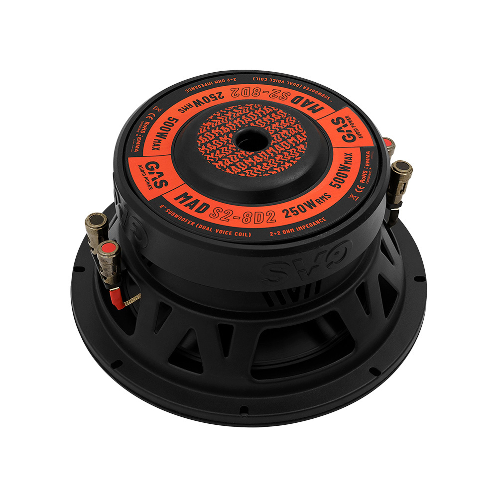 GAS MAD S2-8D2 mit MAD PM2-84, komplettes SPL-Paket für Amis