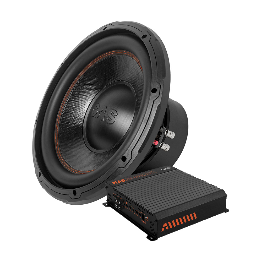 GAS MAD S3-12D2 & MAD A2-600.1DFL, Basspaket