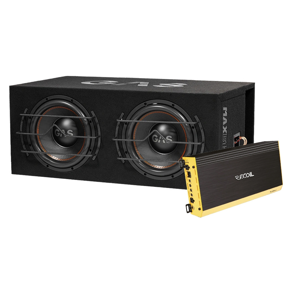 GAS MAX B1-212 mit Recoil RL2300.1, 2x12