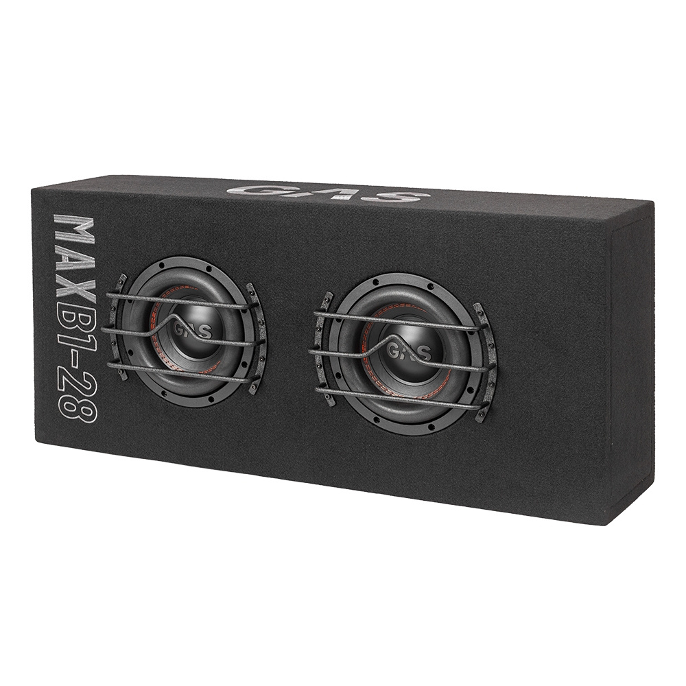 GAS MAX B1-28 mit Bass Habit SP12001FR, 2x8 Basspaket