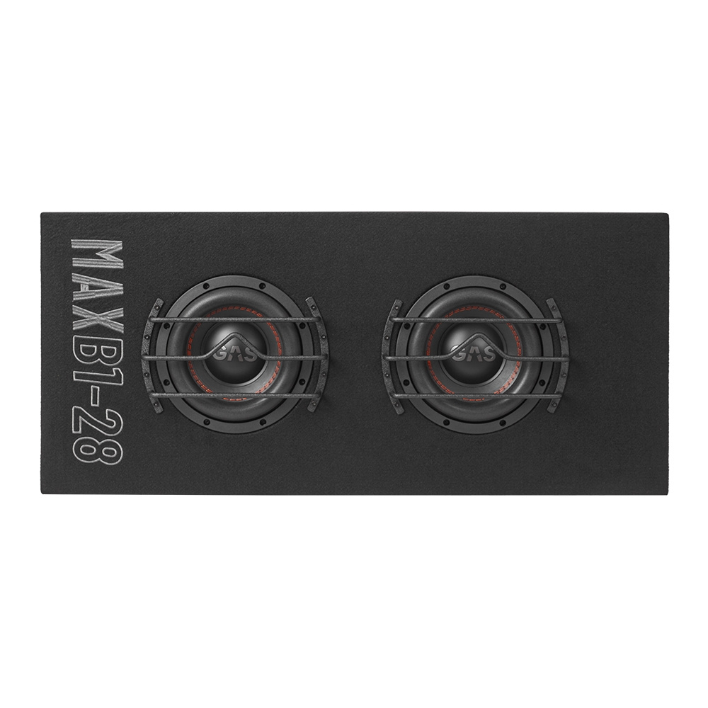 GAS MAX B1-28 mit Bass Habit SP12001FR, 2x8 Basspaket