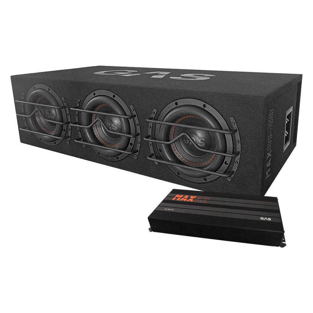GAS MAX B1-38 mit MAX A2-1500.1DL, Basspaket