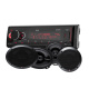 GAS MAX M140-BTX & Rockford Fosgate PUNCH-Lautsprecher, Car-Audio-Paket GAS MAX M140-BTX & Rockford Fosgate PUNCH-Lautsprecher, Car-Audio-Paket
