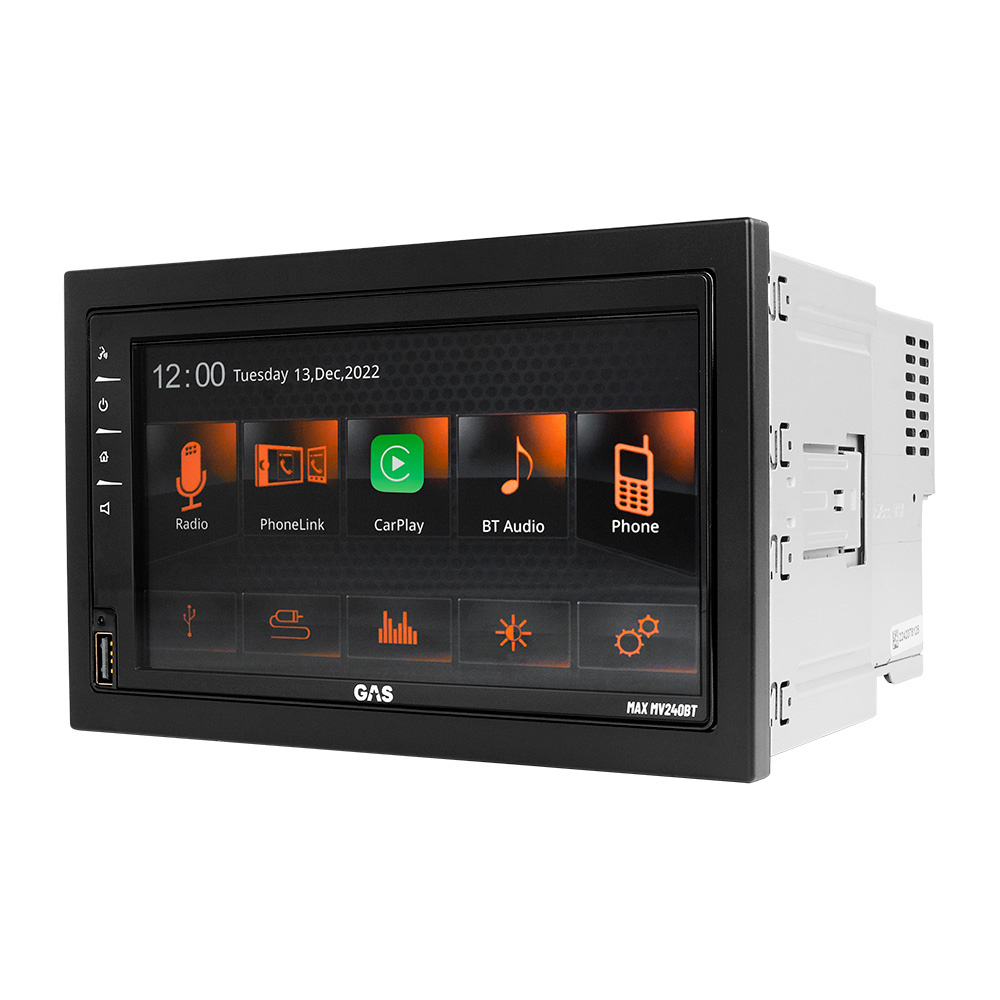 GAS MAX MV240-BT & GAS MAD X2-Lautsprecher, Car-Audio-Paket