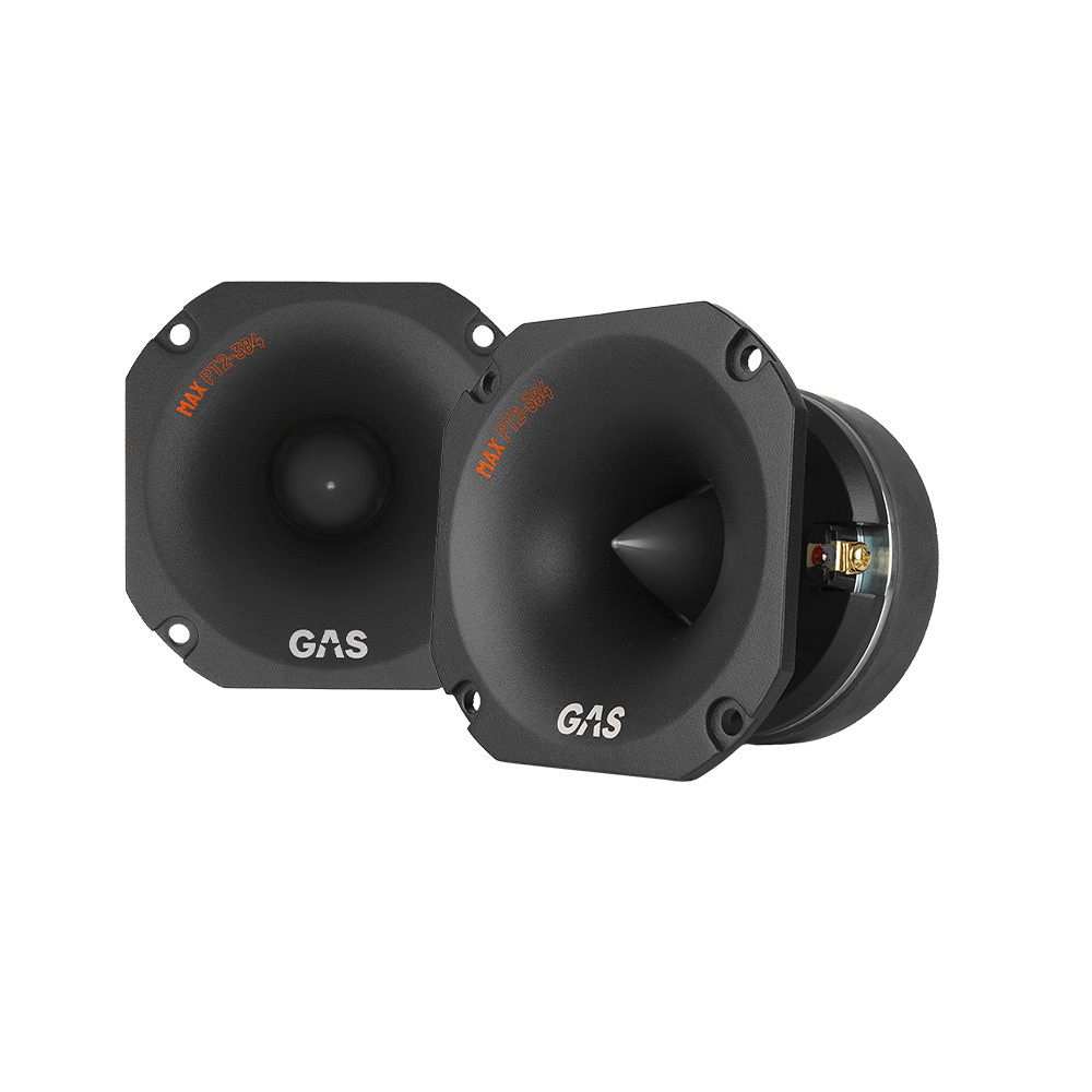 2er-Pack GAS MAX PT2-384, extrem schwere Horntweeter, 4 Ohm