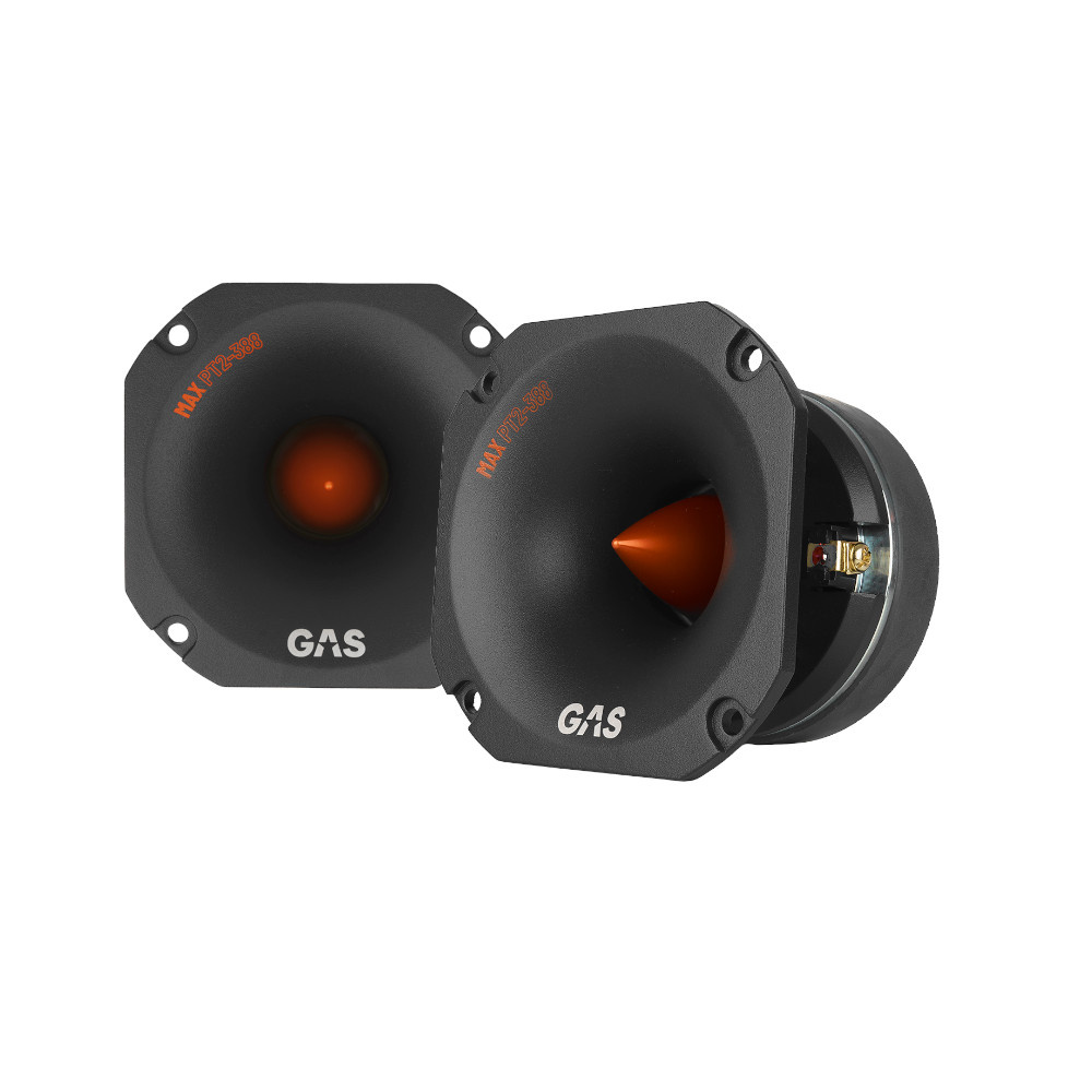 2er-Pack GAS MAX PT2-388, extrem schwerer Horntweeter, 8 Ohm