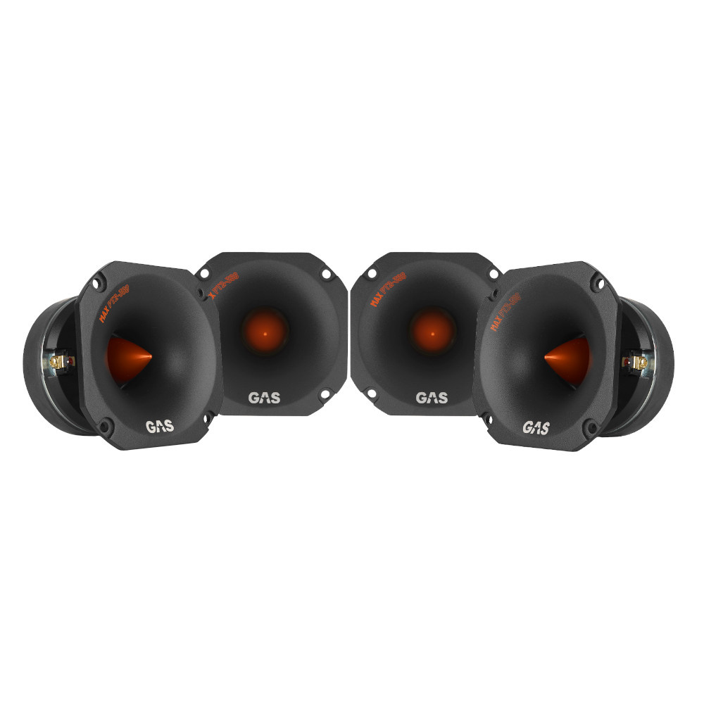 4er-Pack GAS MAX PT2-388, extrem schwerer Horntweeter, 8 Ohm