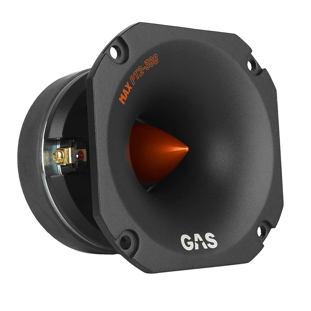 4er-Pack GAS MAX PT2-388, extrem schwerer Horntweeter, 8 Ohm