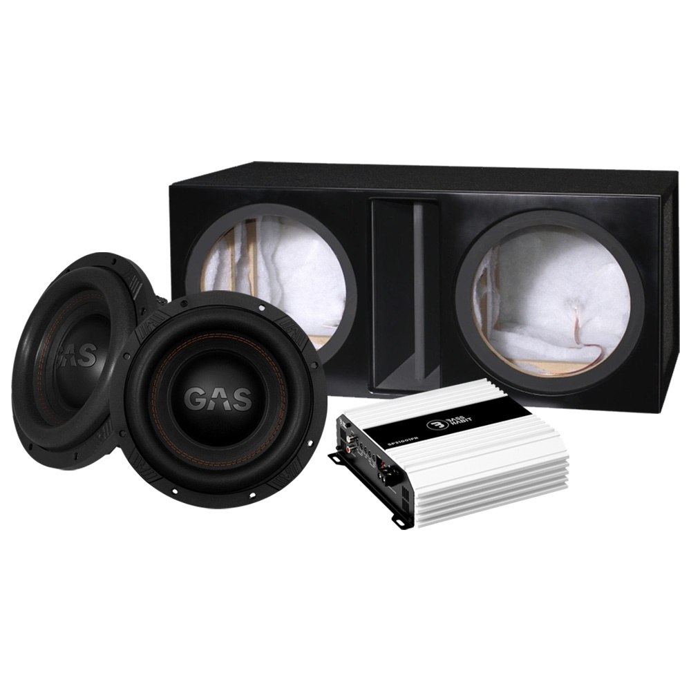 GAS MAX S1-12D1 2x12 Bassgehäuse mit SP31001FR, 2x12 Basspaket