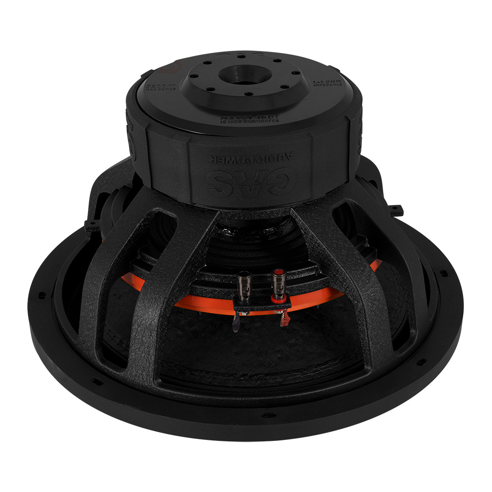 4er-Set GAS MAX S1-15D2 mit Bass Habit SE8000.1D1, Basspaket