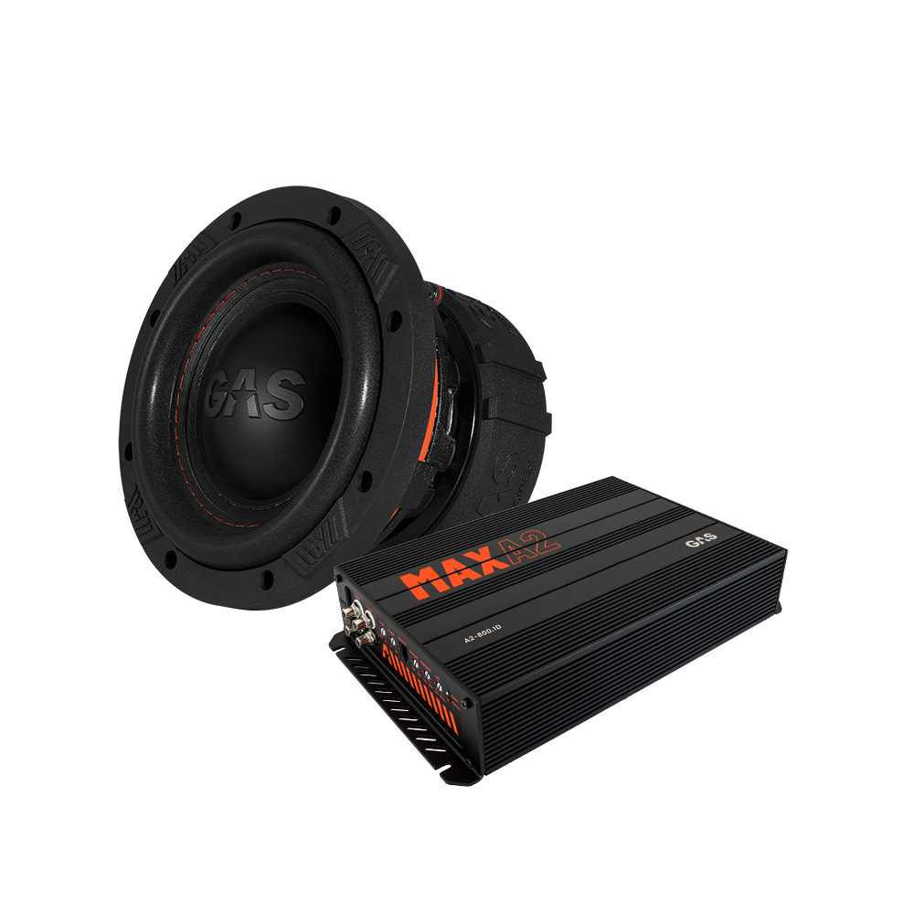 GAS MAX S1-6D1 & MAX A2-800.1D, Basspaket