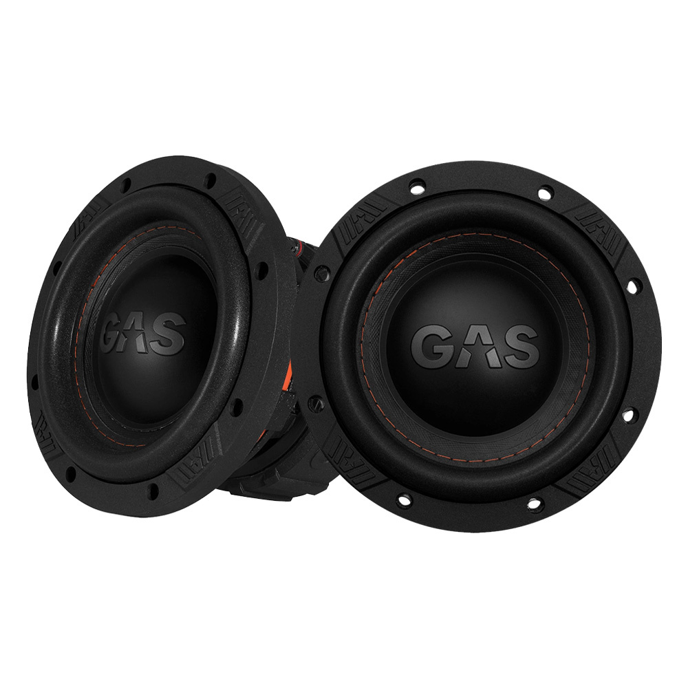 Schlankes Basspaket mit doppelten GAS MAX 6.5”-Subwoofergehäusen