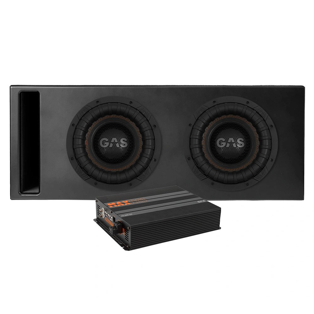 GAS MAX S2-10D1 im Comp-Gehäuse mit PA1-5000.1DZ1, 2x10-Basspaket