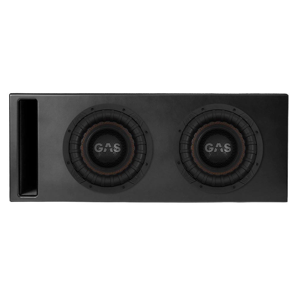 Bassreflex-Comp-Gehäuse 2x10 Zoll mit 2x GAS MAX S2-10D1