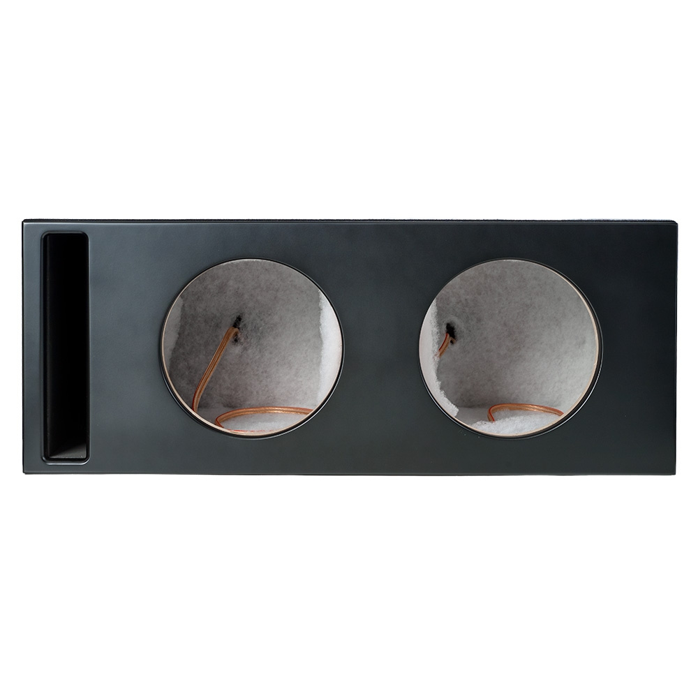 Bassreflex-Comp-Gehäuse 2x10 Zoll mit 2x GAS MAX S2-10D1