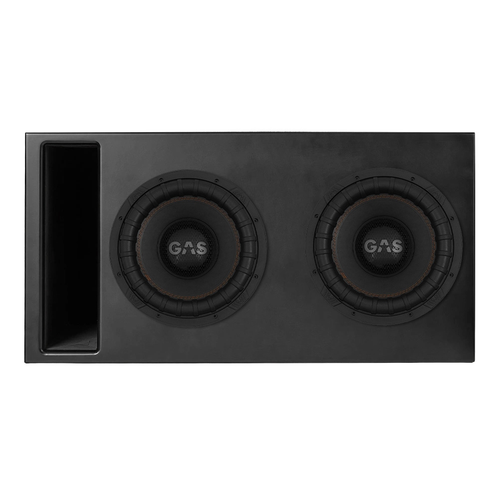 Bassreflex-Comp-Gehäuse 2x12 Zoll mit 2x GAS MAX S2-12D1