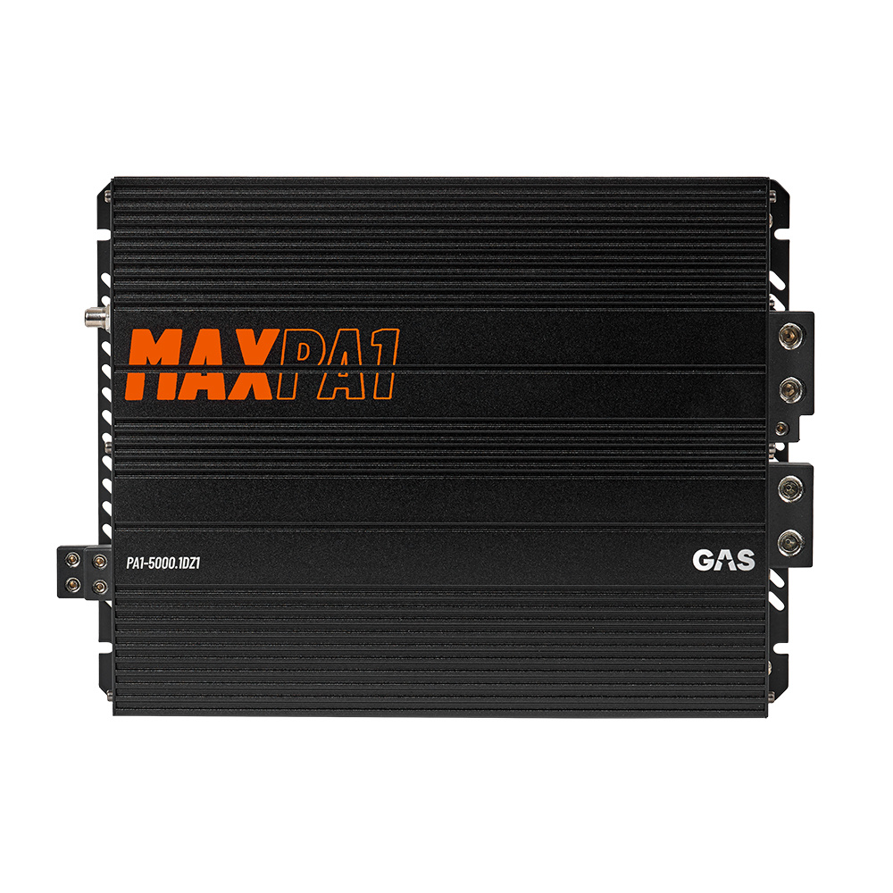 2er-Set GAS MAX S2-12D1 mit MAX PA1-5000.1DZ1, schweres Basspaket