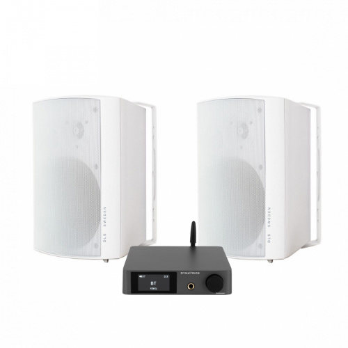 Dynavoice CA802BT & DLS MB6i Außenlautsprecher, weiß