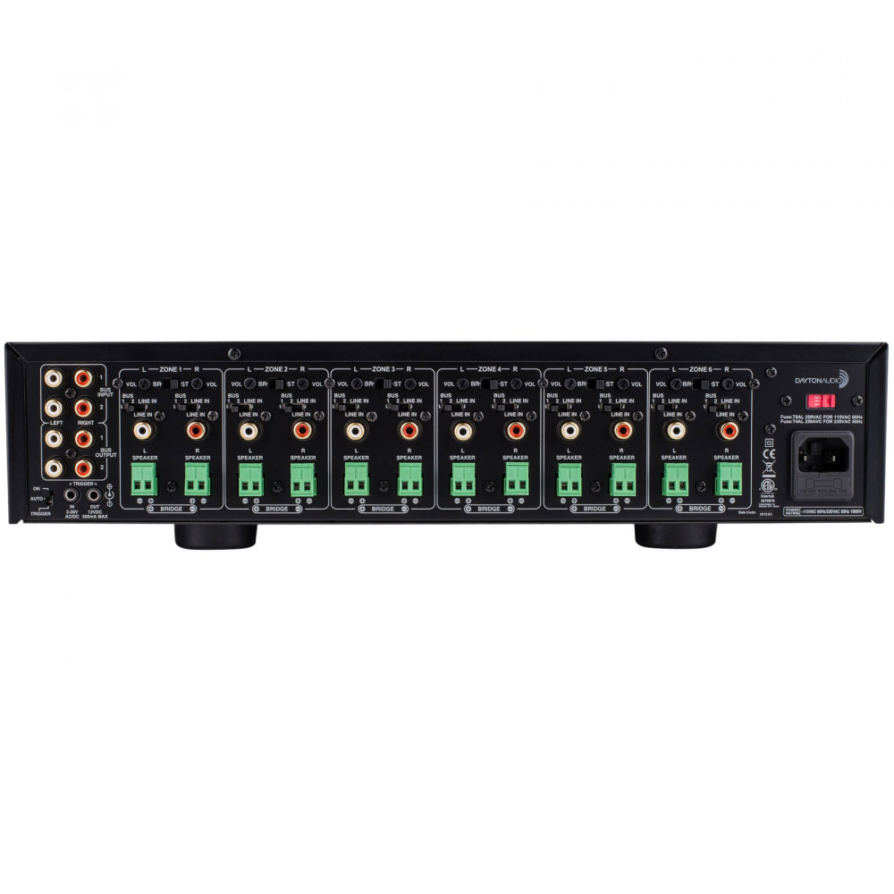 Dayton Audio MA1240 & 2 Paare Einbaulautsprecher ME825W
