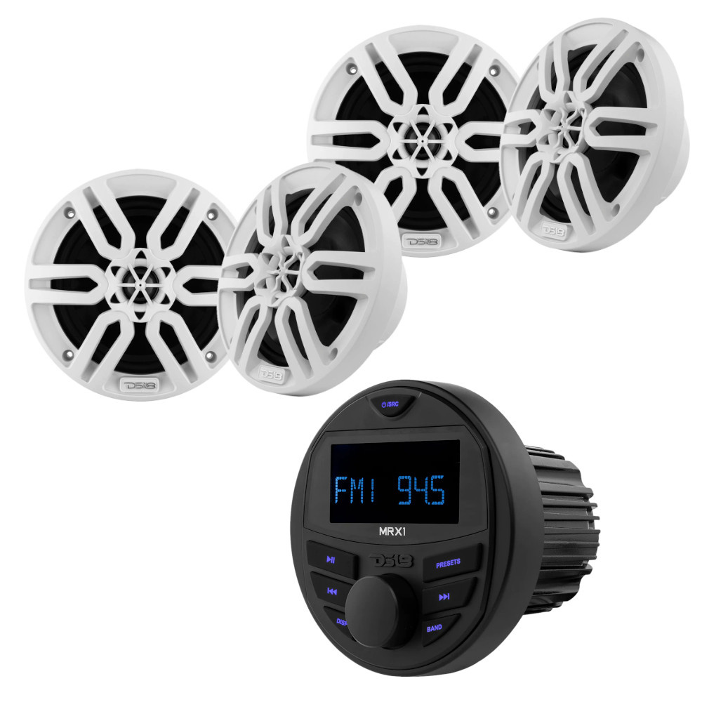 DS18 MRX1 und 2 Paare MP6, Marine-Paket
