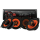 Pioneer MVH-230BT & GAS MAD X1-Lautsprecher, Autoradio-Set Pioneer MVH-230BT & GAS MAD X1-Lautsprecher, Autoradio-Set