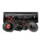 Pioneer MVH-S320BT & Bass Habit Play-Lautsprecher Pioneer MVH-S320BT & Bass Habit Play-Lautsprecher