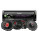 Pioneer MVH-S520BT & Bass Habit Play-Lautsprecher Pioneer MVH-S520BT & Bass Habit Play-Lautsprecher